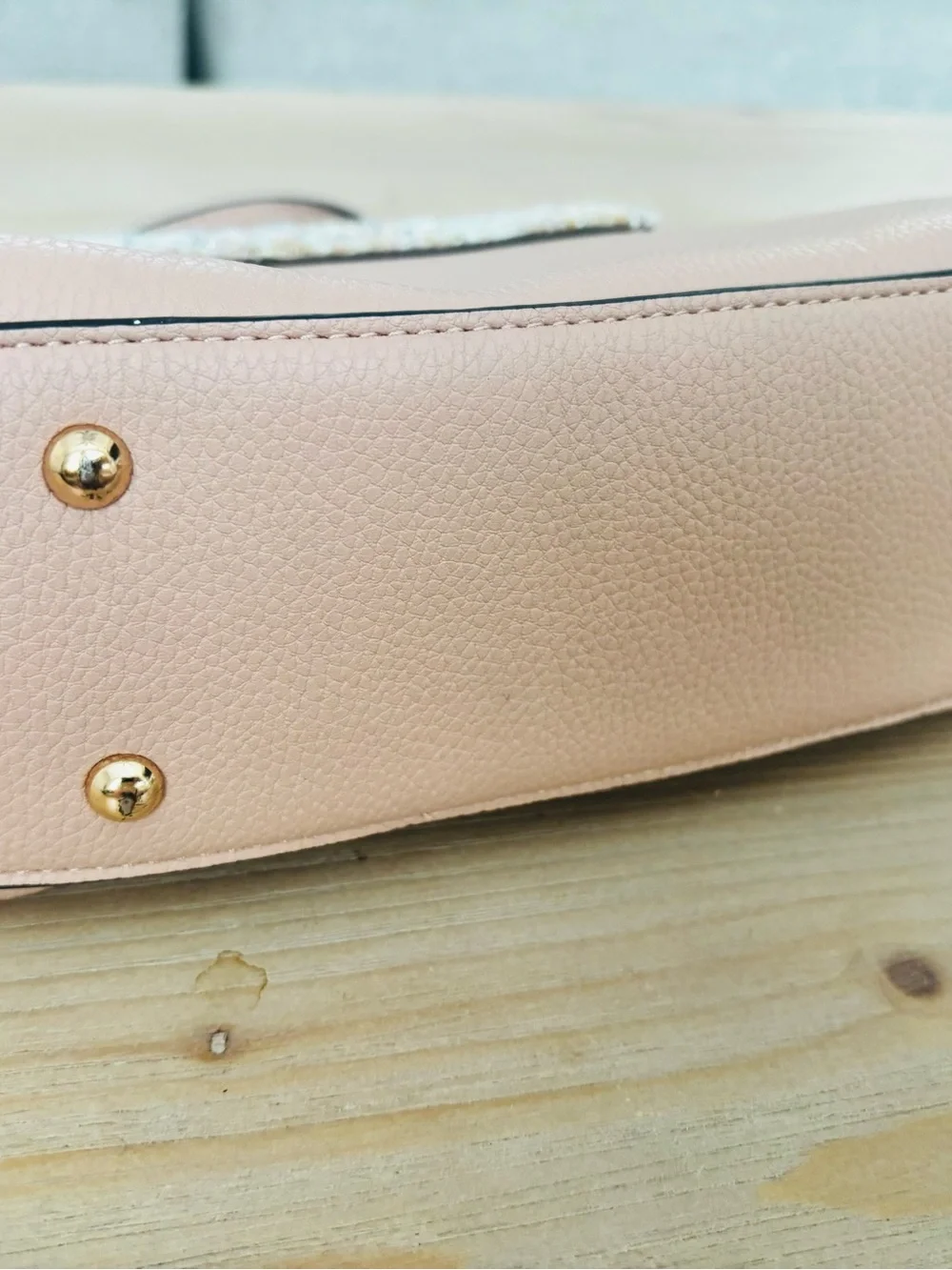 Dune London Blush Pink Tweed‎ Top Handle Satchel Crossbody Purse Bag